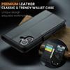 Для iPhone 17 Чехол CASEME Серия 023 Блокировка RFID Глянцевая Подставка Чехол для телефона