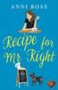 Recipe for Mr Right by Anni Rose Paperback Book 9781781895139