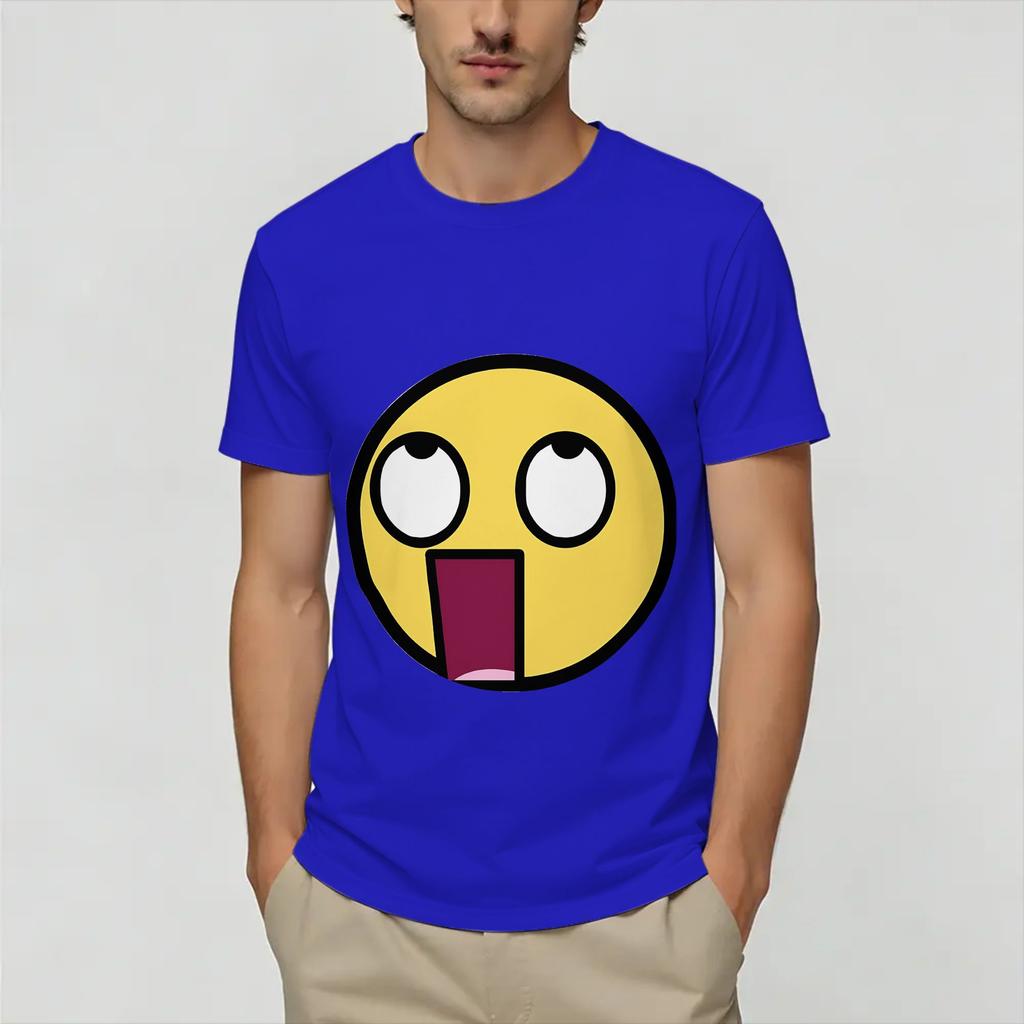 Casual Epic Face Vampire TShirt for Unisex O Neck Cotton T Shirts Short Sleeve Tees Plus Size Clothes