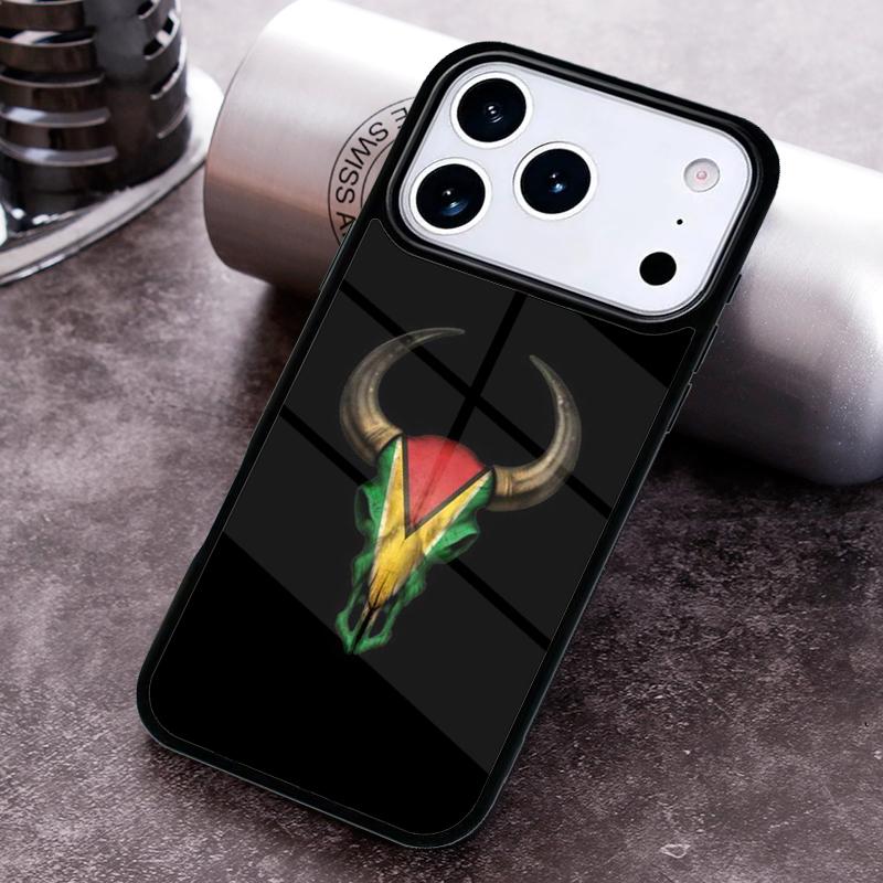 Guyana Flag Phone Case for iPhone 17 16 15 Pro Max Air 14 13 12 11 Plus Shockproof Cover