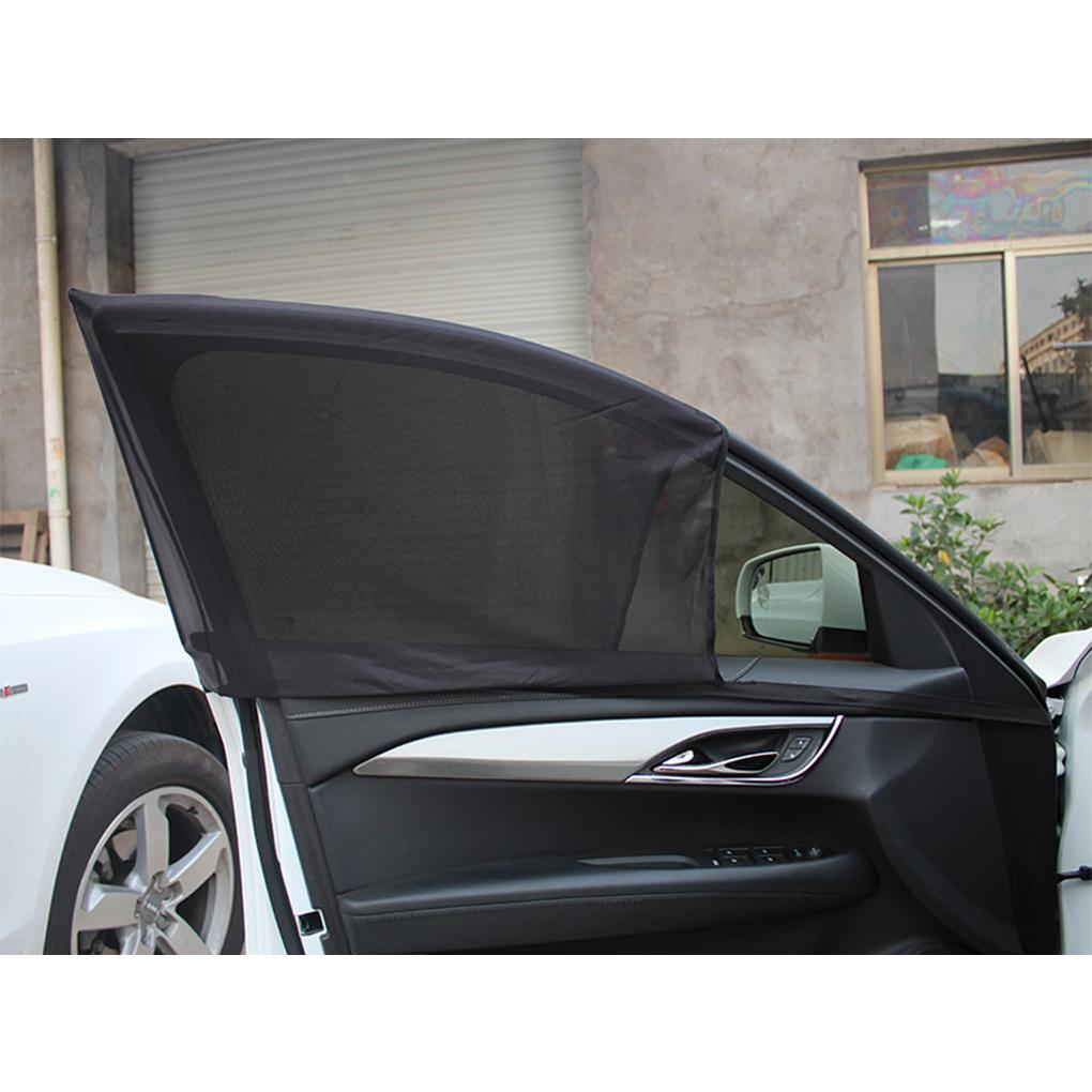Car Sunshade Curtain Insulation Anti-mosquito Protection Shield Summer Universal Window Protector Auto Films Accessories