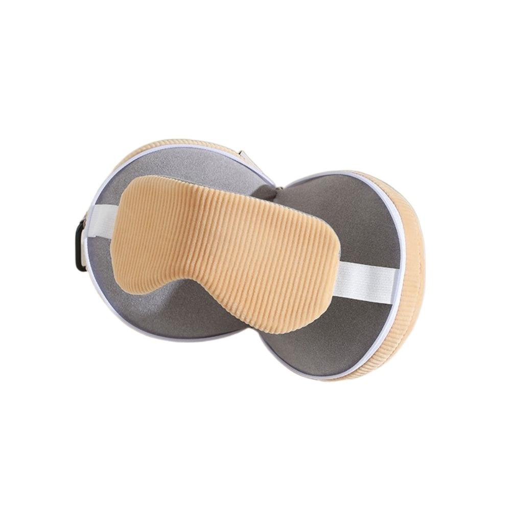 Складная маска для глаз 2 в 1, подушка, мягкая U-образная подушка, портативный подголовник для шеи, подарок