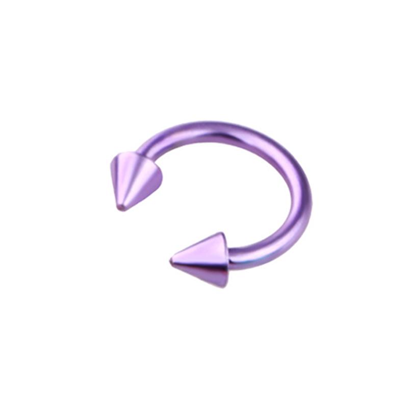 U-образное унисекс кольцо в носу поддельная мода в стиле панк обруч из нержавеющей стали кольца для перегородки украшения для тела поддельные кольцо в носу аксессуары для пирсинга носа