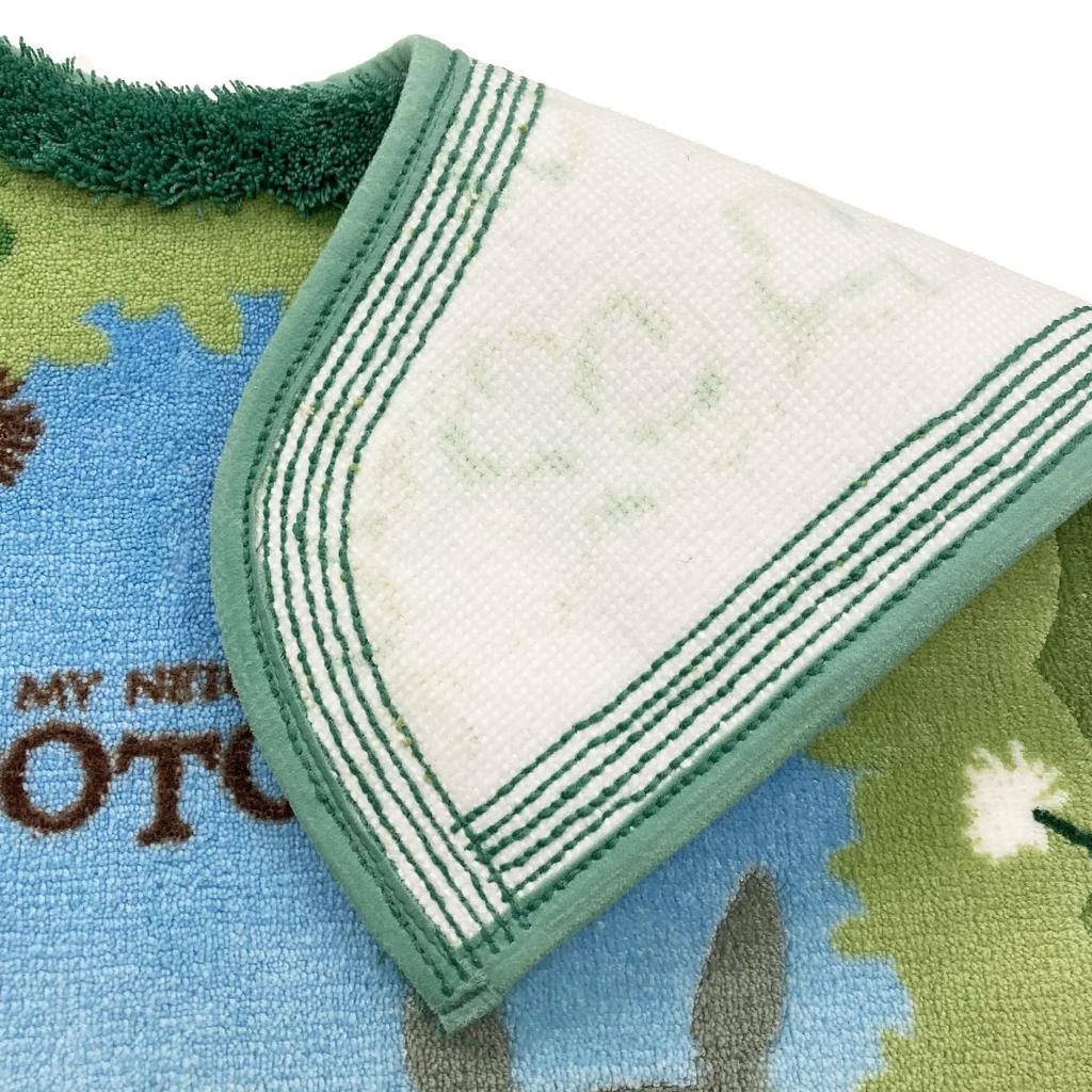 Senko My Neighbor Totoro Blue Sky Acorn Toilet Mat Long Length 78 X 60cm Green Totoro Made In Japan Antibacterial and Odor Resistant 34756 Approx.