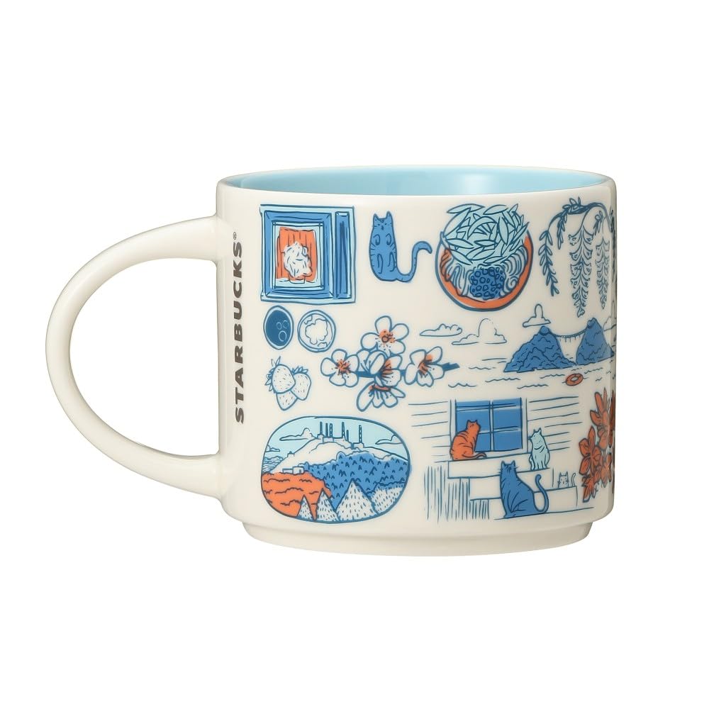 Кружка Starbucks Starbucks 2021 FUKUOKA Fukuoka Been There Series 414 мл