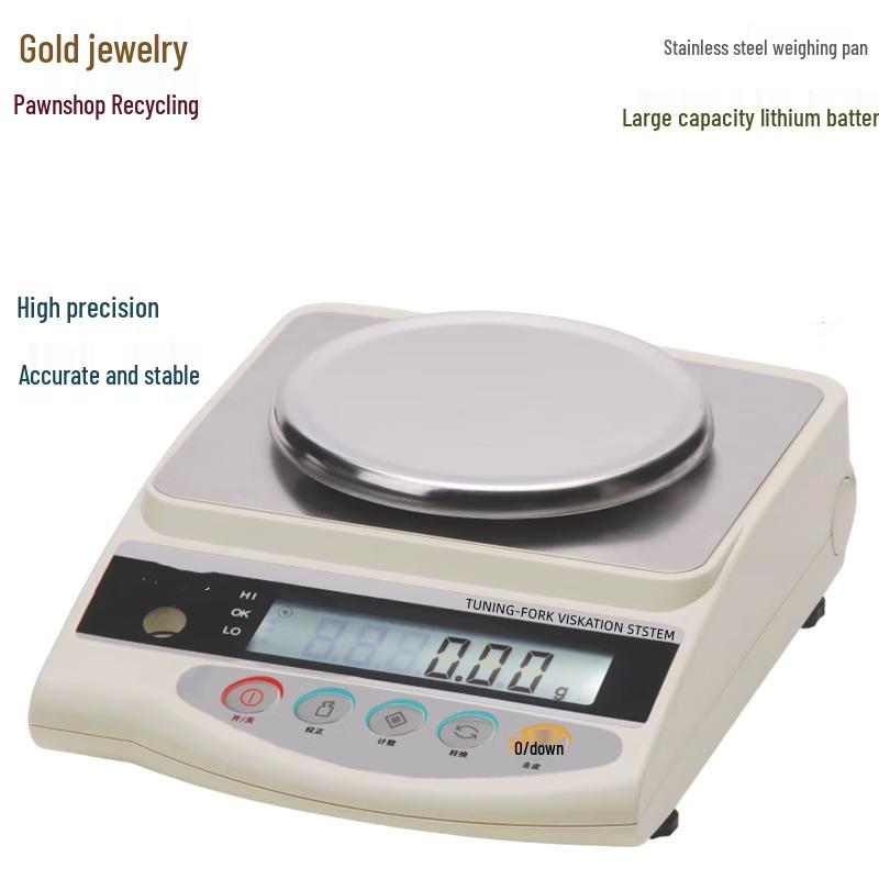 High-Precision Rechargeable Digital Jewelry Scale (CN version)