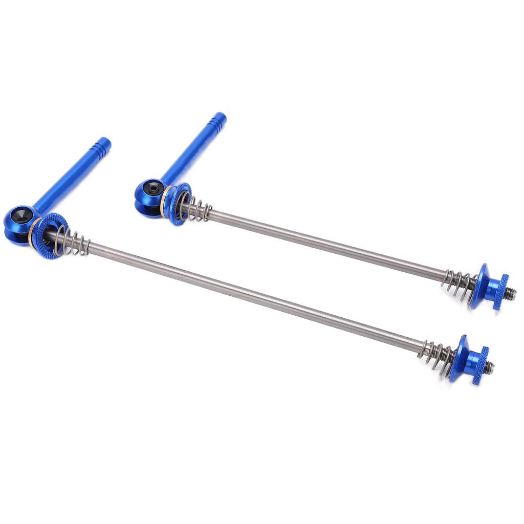 2pcs Trainer Skewer High Strength Save Labour Light Weight Metal Texture Quick Release Lever for