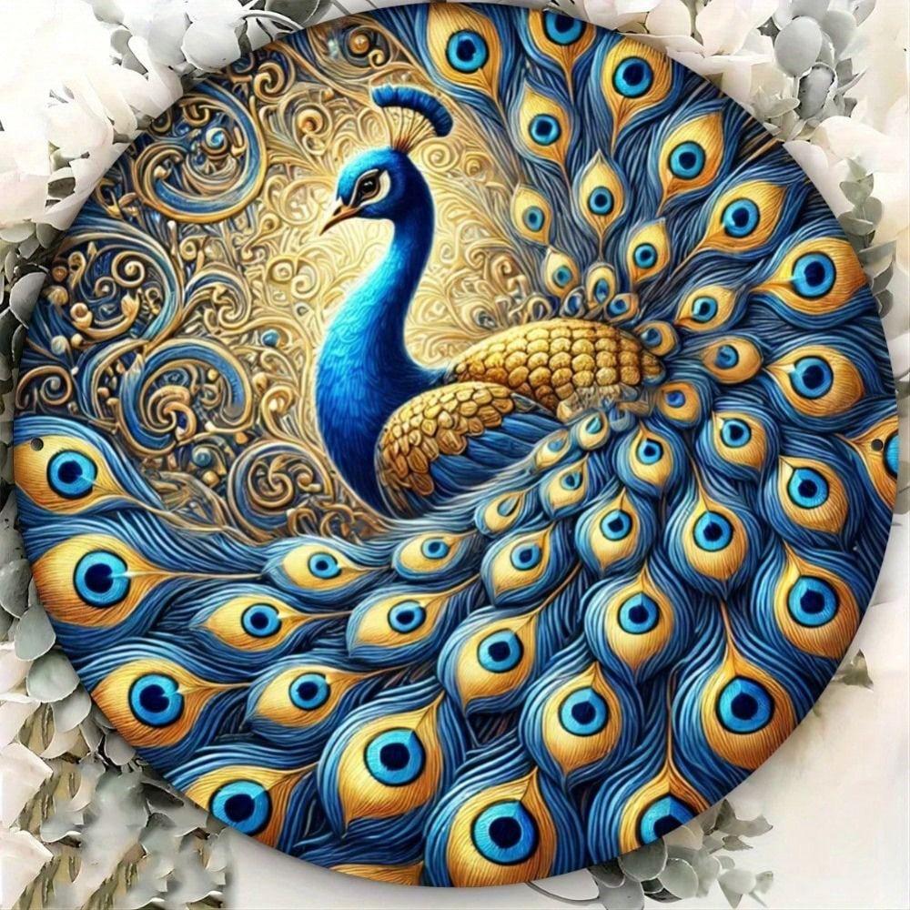 Настенная живопись из жести, 20x20 см, Декор для дома
