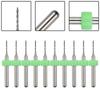 Набор из 10 сверл из карбида вольфрамовой стали для печатной платы