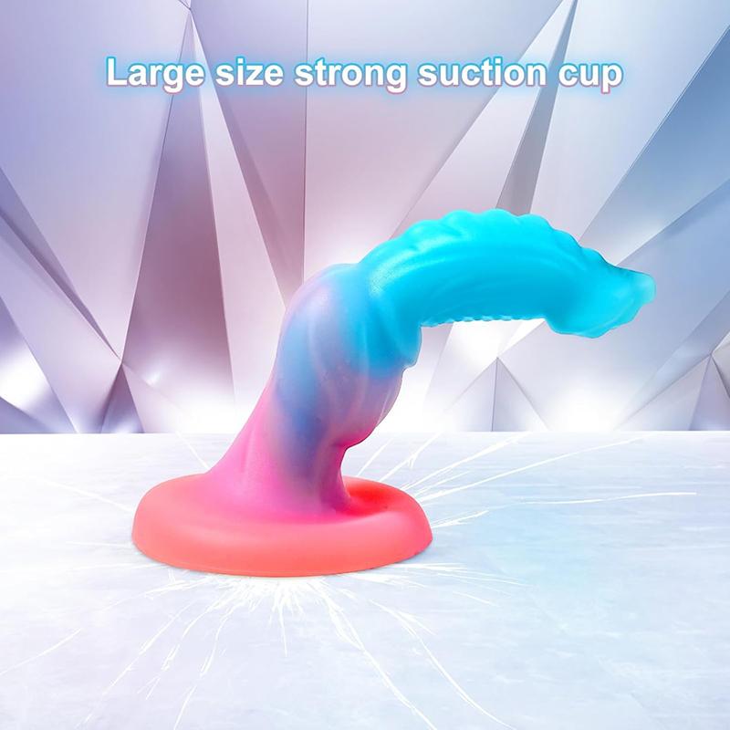 Factory Sale Luminous Dildo Animal Penis Dog Dildo With Suction Cup Glowing Dildo Anal Toy Male Female Masturbater Monster Dildo