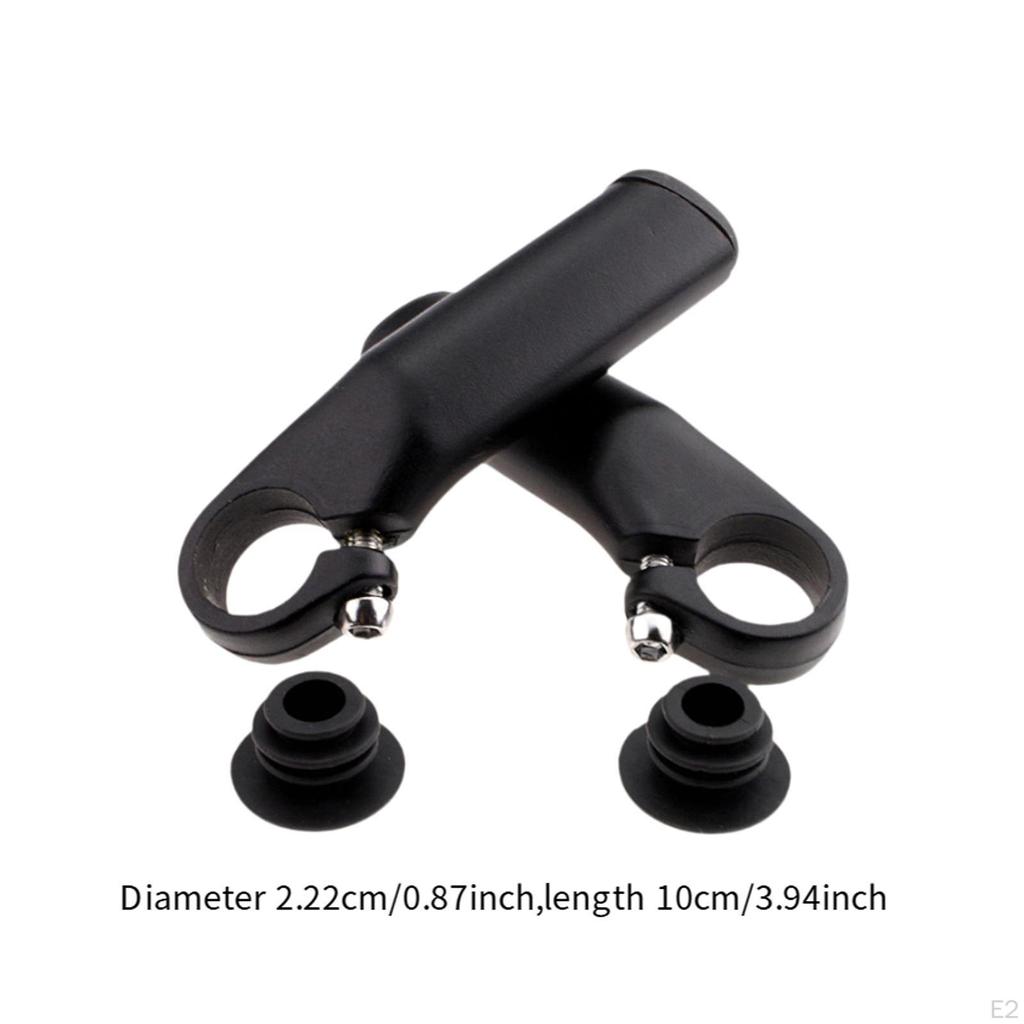 Bicycles Handlebar Ends Bike Rest 22.2mm Aluminum Alloy Comfort Handle Bar Hand Grips for