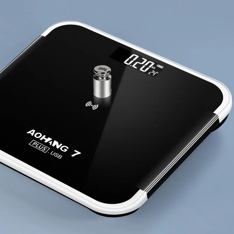 Electronic Scale Upgrade Type-c Interface Charging Electronic Scale Weighing Scale USB Home Smart Weighing Scale