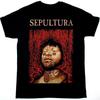 SEPULTURA ROOTS WORLD TOUR Хлопок Черный Все Размеры Унисекс Футболка Унисекс Футболка