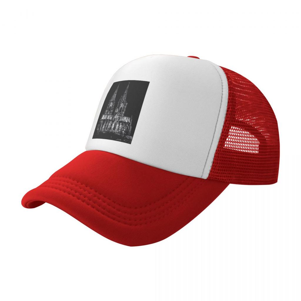 Кёльнский собор Черно-белая бейсболка Шляпа для гольфа dad hat Модная пляжная Для женщин Мужчин