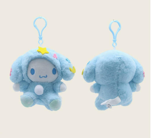 Пижама Sanrio со звездами Куроми Мой Мелоди Пом Пон Пюрин Почакко Плюшевые Игрушки Брелок Фигурка Детский Подарок Плюшевая Кавайная