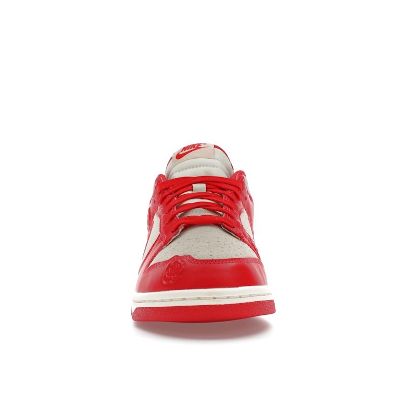 Nike Dunk Low Roses Women Sneakers Red Coconut-Milk University-Red HF1986-100