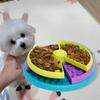 Новая миска для медленного кормления питомцев, трехслойная, головоломка, вращающаяся кормушка