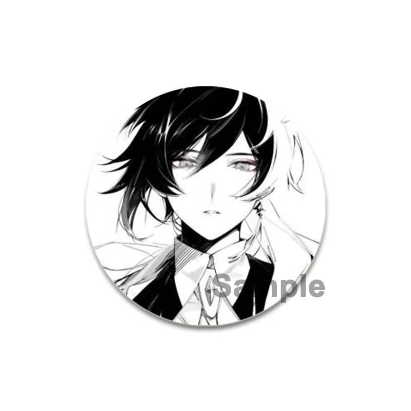 32/44/58mm Anime Genshin Impact Badge Zhongli Cartoon Brooches On Backpack Clothes Handmade Round Enamel Pins for Jewelry Gift Accessories