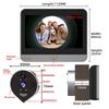 Умный электронный дверной глазок Tuya 1080P с панорамным объективом «рыбий глаз» 360°
