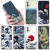Чехол для телефона Japan Wave Anime Dragon для Xiaomi Redmi Note 5 6 9T K20 K40 K50 Pro 7A 8A 9A 9C 9i 10A 10C A1 S2 TPU черный чехол