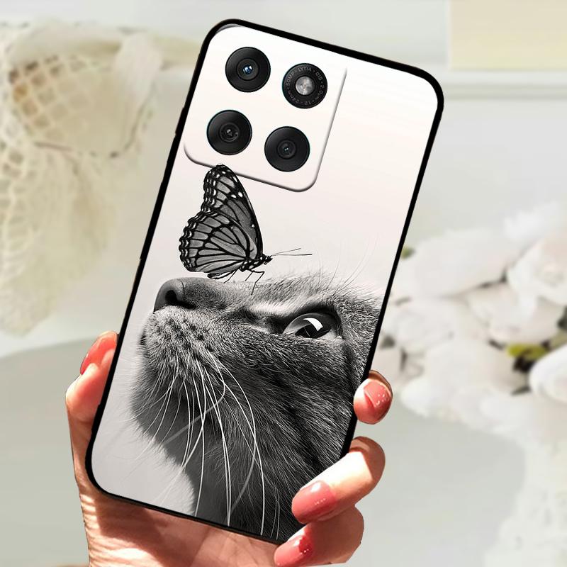 Модные чехлы для Motorola Edge 60 Fusion 5G, противоударный бампер, мягкая крышка для телефона для Moto Edge60 Fusion, силиконовый защитный чехол