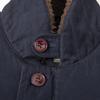 Winter Men's Velvet Thickened Lapel Military Cotton Coat Loose Lamb Velvet Men's Cotton Coat