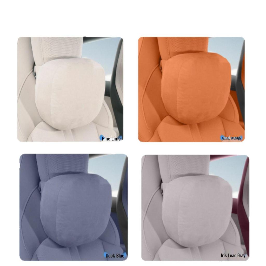 Xiaomi YU7 Car Interior Set: Magnetic Headrest, Lumbar Support, Hidden Neck Protector, Seat Cushion, Pillow.