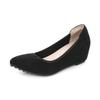 Shoes Spring and Autumn Flight Attendants Work Shoes Black Professional Work Comfortable Soft Soled Hotel Slope Follow Up Shoes