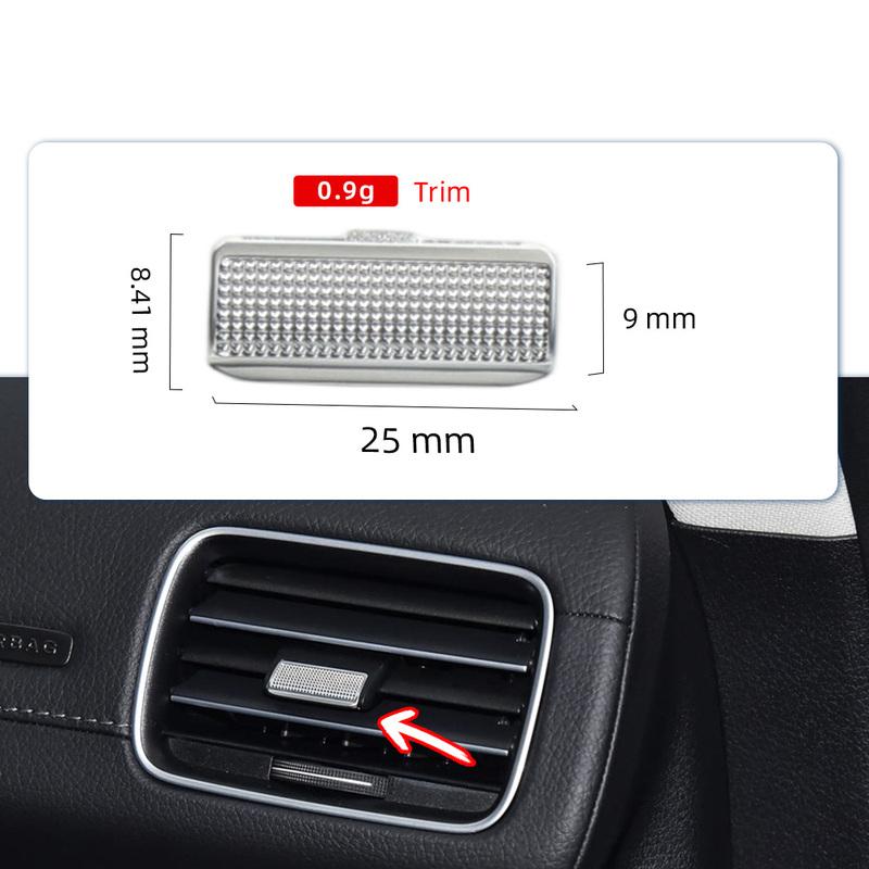 Car Front Rear AC Vent toggle Grille Clip Slider Replace For Mercedes Benz GLE/GLS W167 1678301300-1 1678307801-1 -2025