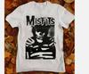 Винтажная белая футболка MISFITS Classic Skull Размеры от S до 5XL