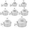 Cookie Cake Pans with Removable Bottom Aluminum Round NonStick Cake Mold Round Cake Tins Bakewares Bread Box Enduring