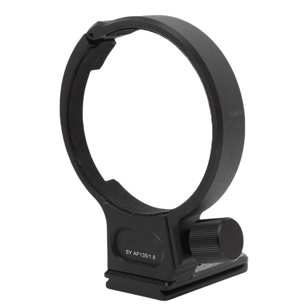 Metal Lens Collar Fit for Samyang AF135 F1.8 Tripod Mount Ring Camera Adapter with 1 4in 3 8in Screw Hole