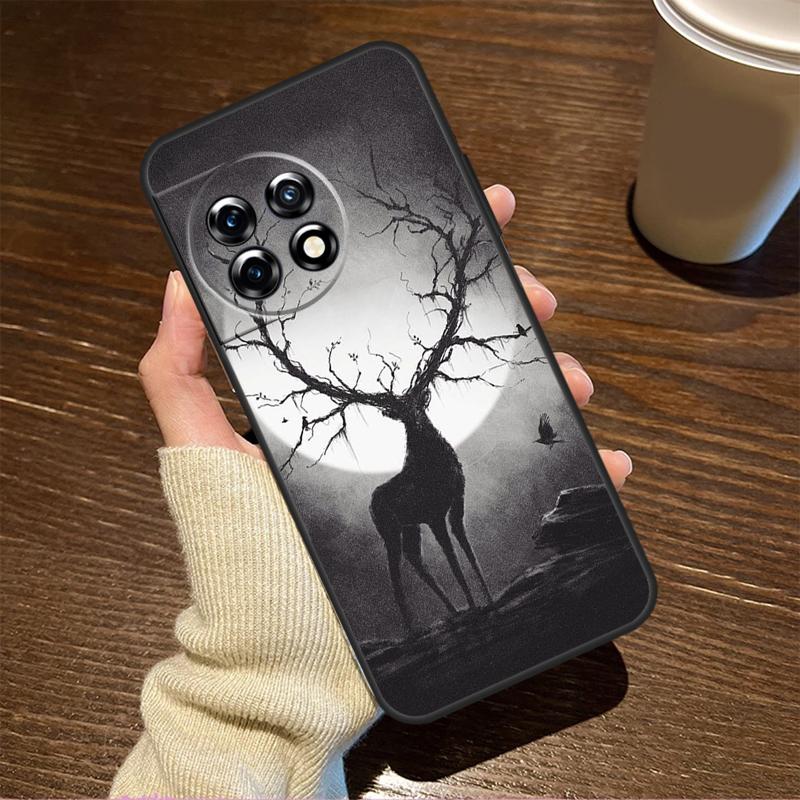 Deer Case For OnePlus 10 Pro 8 9 11 8T 9R 9RT 10T OnePlus Nord 2T 2 CE 3 Lite N30 N20 N10 Cover