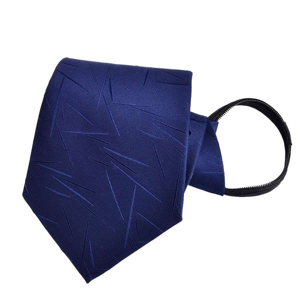 Stripe Necktie Blue Black Slim Skinny Tie Elegant Wedding Groom Tie  Gifts