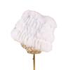Winter Rabbit Fur Hat Female Face Small Versatile Hairy Bucket Hat Plush Knitted Wool Hat