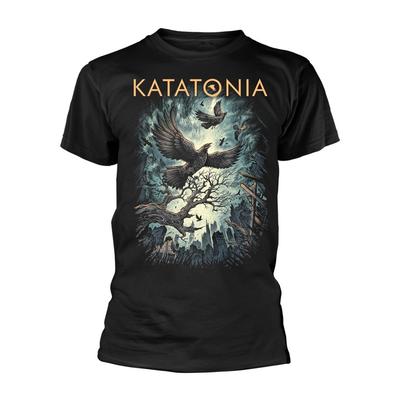 Черная футболка Katatonia 'Uncover The Skies' - НОВАЯ Унисекс футболка