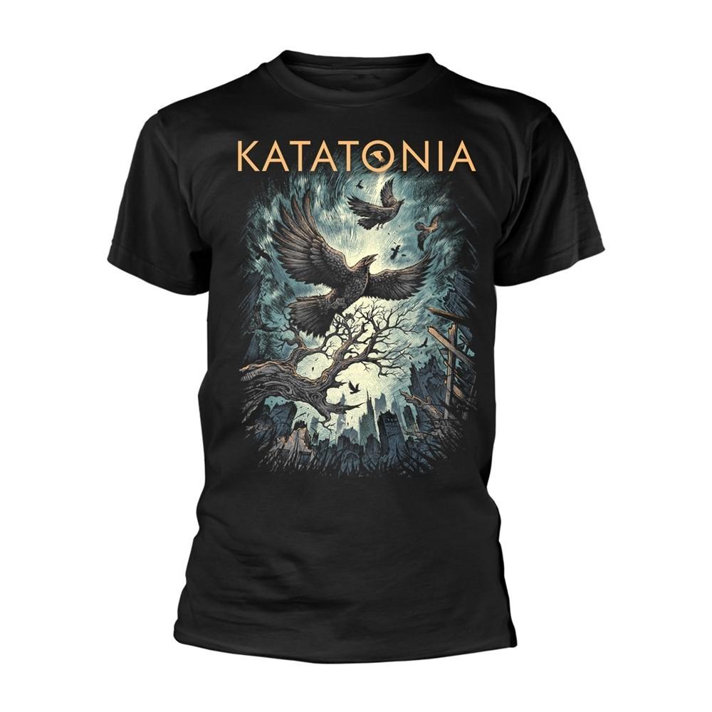 Katatonia 'Uncover The Skies' Black T shirt - NEW Unisex T-Shirt