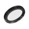 Uxcell Lens Filter Variable ND Filter 37mm Circular ND Filter Grayscale Filter Photographic Lens for Camera ND2-400