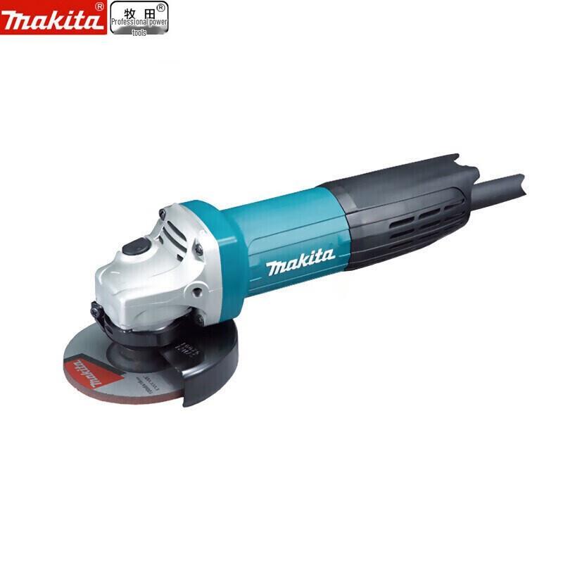 Углошлифовальная машина Makita 720 Вт 100 мм, штекер CN (адаптер в комплекте)