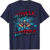 Antisocial Butterfly, Funny, Graffiti Style T-Shirt