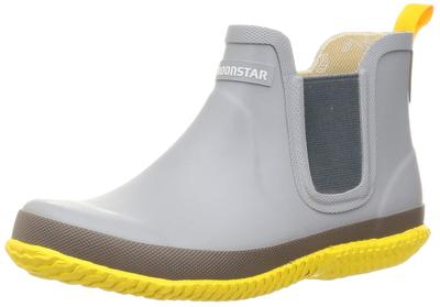 Женские резиновые рабочие ботинки Moonstar MS RLS02 пепельного цвета, размер 24 см, 2E