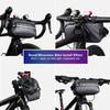 Rhinowalk Waterproof Bicycle Bag, Handlebar Bag, Bicycle Basket, Front Bag, Shoulder Bag, Waist Bag for Sports and Professional Cycling, Gray