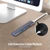 4 порта USB 3.0 HUB Type C док-станция Multi USB C Splitter Type-C 5 Гбит/с высокоскоростная передача данных USB 3.0 OTG адаптер для Macbook Pro