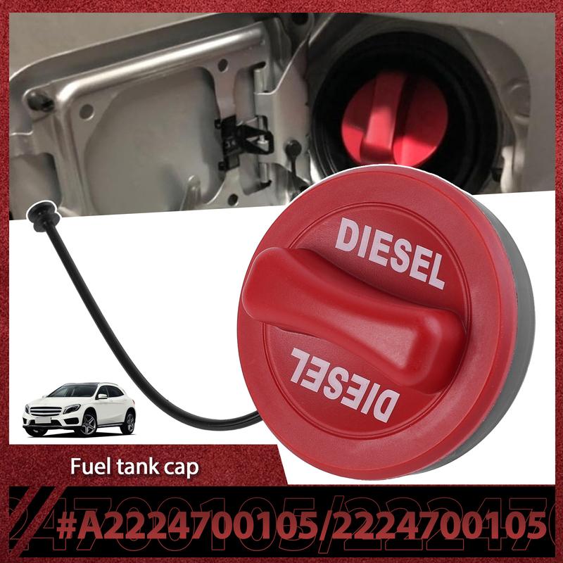 Car Diesel Fuel Tank Filler Gas Cap Cover A2224700105 2224700105 For Mercedes-Benz A C E GLA CLA Class W213 W205 X156 W117 W176