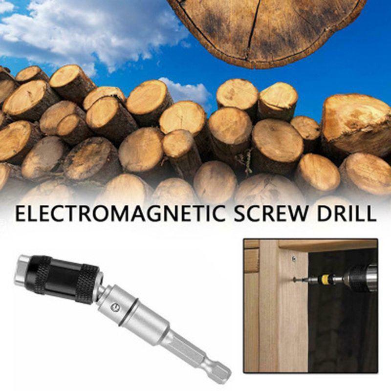 Durable Steel Magnetic Bit Accessory For Narrow Spaces And Hard-to-reach Areas