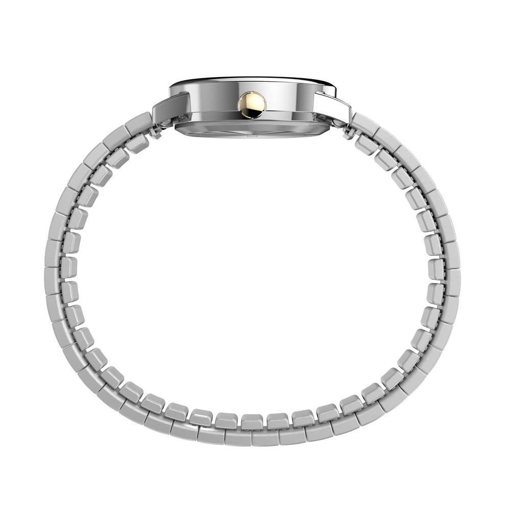 Watch Easy Reader Silver Dial Brass Mineral Glass Quartz Watch Brand TW2W52500 Silver [TIMEX] Women's [Item]