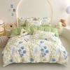 Twill Abraded Thickened Bed Four-piece Set Three-piece Set Bed Sheet Quilt Cover Pillowcase