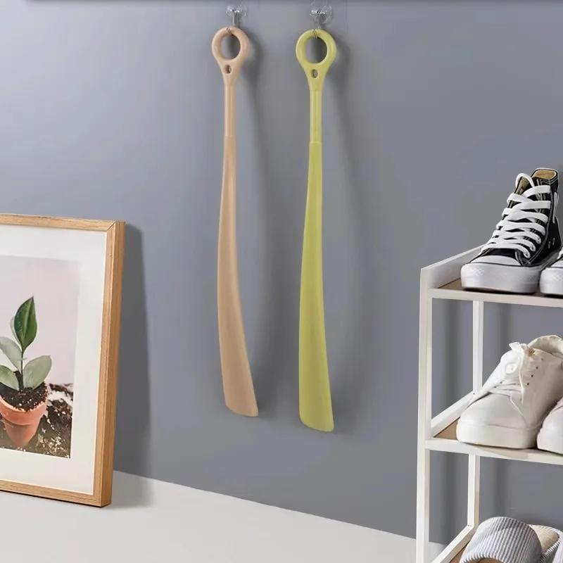 1 шт. 47 см Подвесное кольцо Рожок для обуви Беременная женщина Длинная ручка Подъемник Пожилой человек Ложка для обуви Ленивые люди Лопатка для обуви Рожки для обуви
