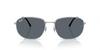 Солнцезащитные очки 0RB3754 СЕРЕБРИСТО-СИНИЕ Поляризационные [Ray-Ban] 003/R560