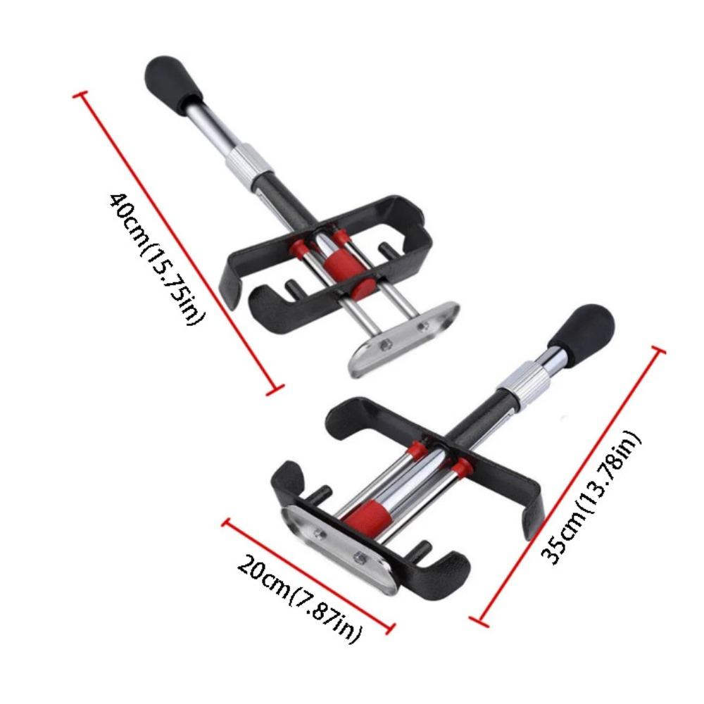 Stainless Brake Pedal Lock All-Metal Anti-Theft Lock Locking Tool Car Clutch Lock Safety